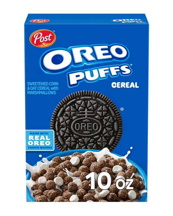 Oreo Puffs Breakfast Cereal - 10oz