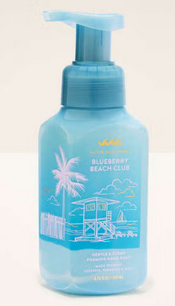 Blueberry Beach Club Gentle &amp; Clean Foaming Hand Soap