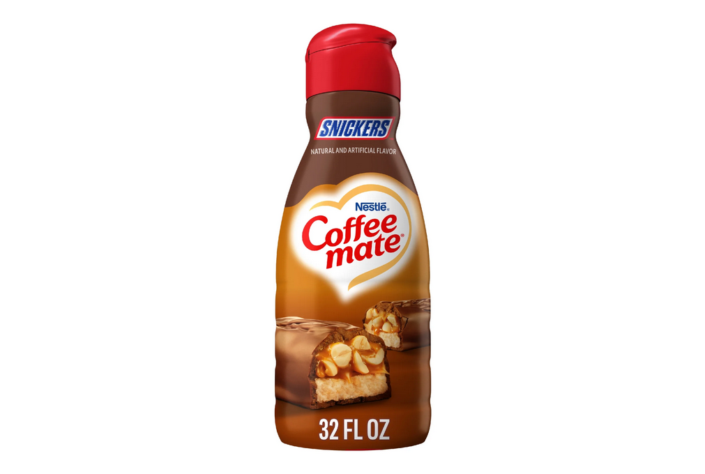 Coffee mate Snickers Flavored Liquid Coffee Creamer, 32 fl oz