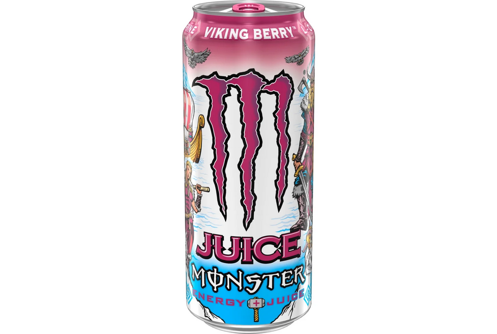 Monster Energy Juice, Viking Berry, Juice + Energy Drink, 16 Fl Oz