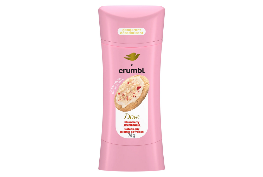 Dove Deodorant Spray Crumbl Strawbery Shortcake ,2.6 Oz