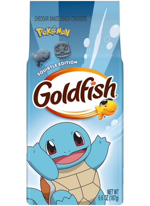 Goldfish Limited Edition Squirtle Cheddar Crackers - 6.6oz