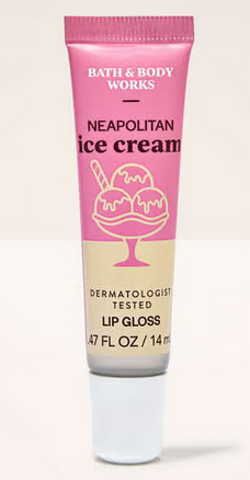 Neapolitan Ice Cream Lip Gloss