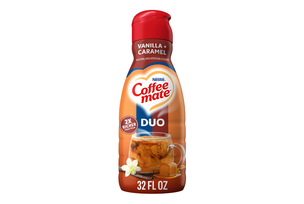 Coffee mate Vanilla Caramel Gluten Free Liquid Non-Dairy Coffee Creamer, 32 fl oz