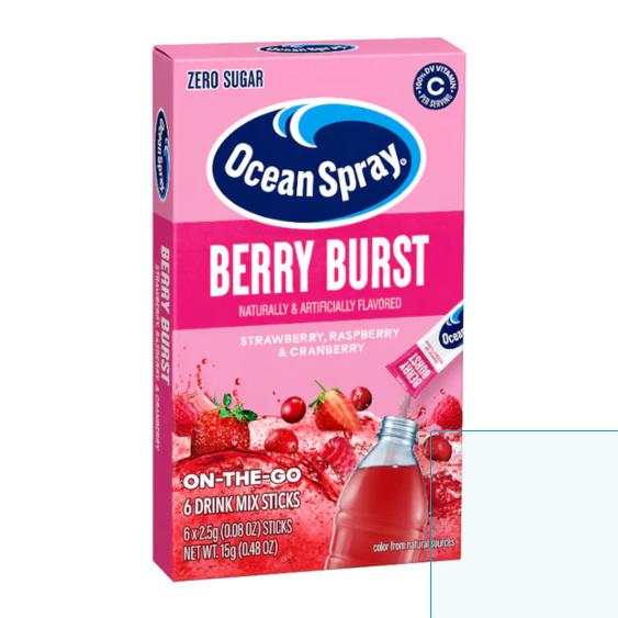 Ocean Spray Berry Burst Singles to Go 6ct