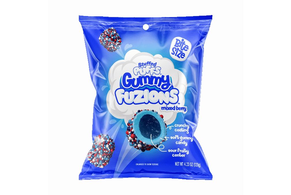 Stuffed Puffs Mixed Berry Gummy Fuzions