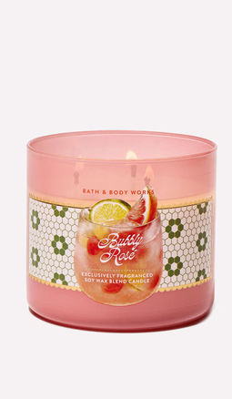 Bubbly Rosé 3-Wick Candle
