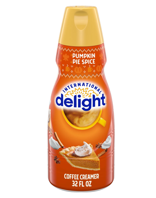 International Delight Pumpkin Pie Spice Coffee Creamer Bottle, 32 fl oz