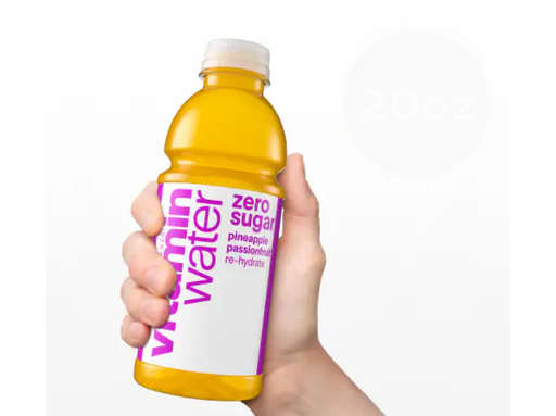 vitaminwater Re-Hydrate Pineapple Passionfruit Zero Sugar Flavored Water 16.9fl oz