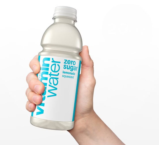 vitaminwater Lemonade Squeezed Zero Sugar Flavored Water 16.9fl oz