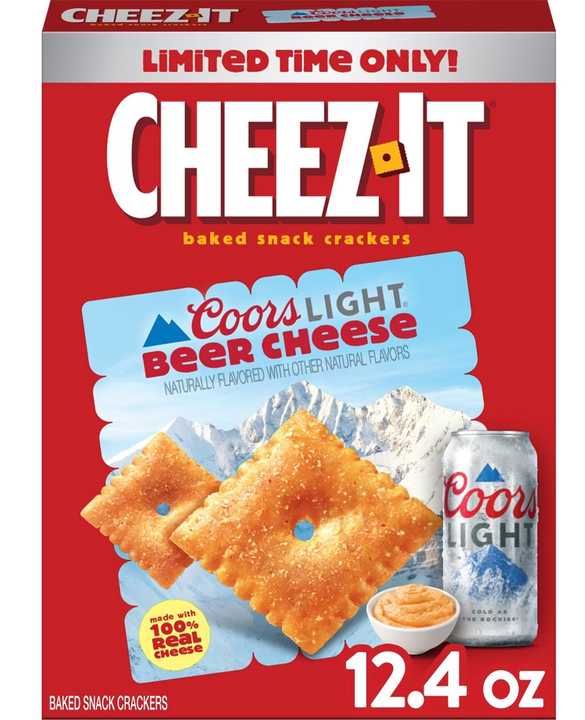 Cheez-It Beer Cheese Baked Snack Crackers - 12.4oz