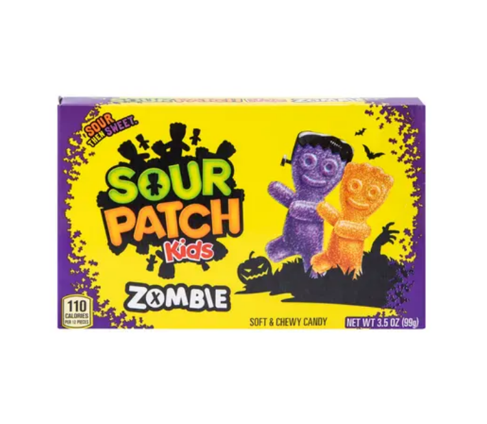 Sour Patch Kids® Zombie Movie Theater Candy Box 3.5oz