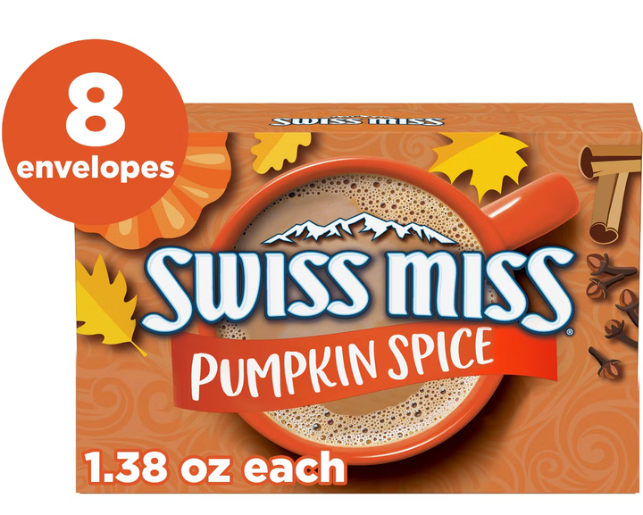 Swiss Miss Pumpkin Spice Hot Cocoa Mix - 8ct