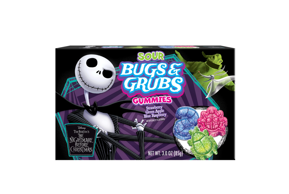Flix Candy Halloween, NBC Bugs and Grubs Gummy Theater, Multiflavor, 3oz Box