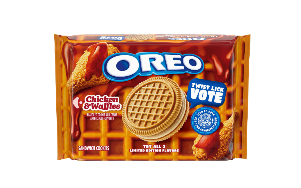 Oreo Chicken and Waffles Limited Edition Sandwich Cookies - 10.68oz