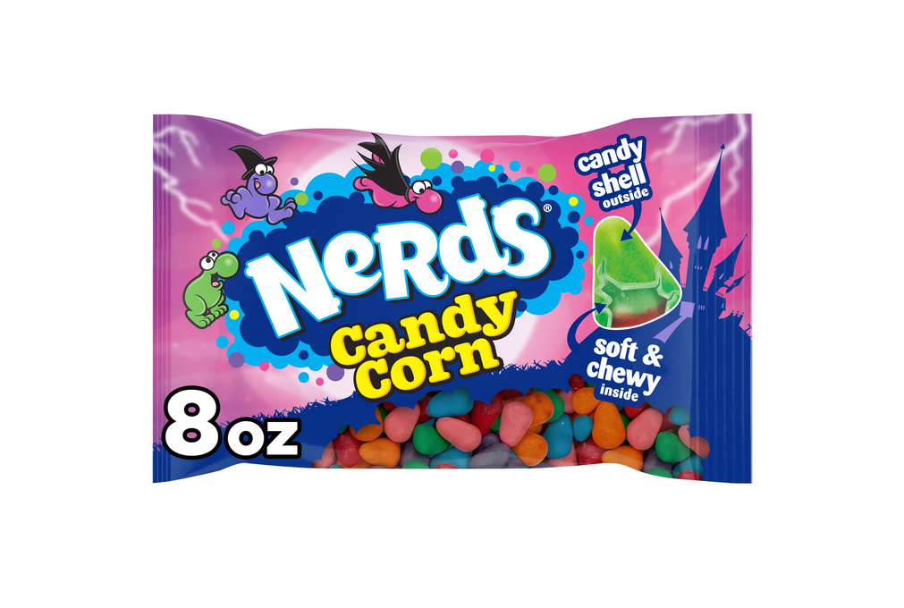 Nerds Candy Corn, Halloween Candy, Fall Treats, 8 Ounce Bag