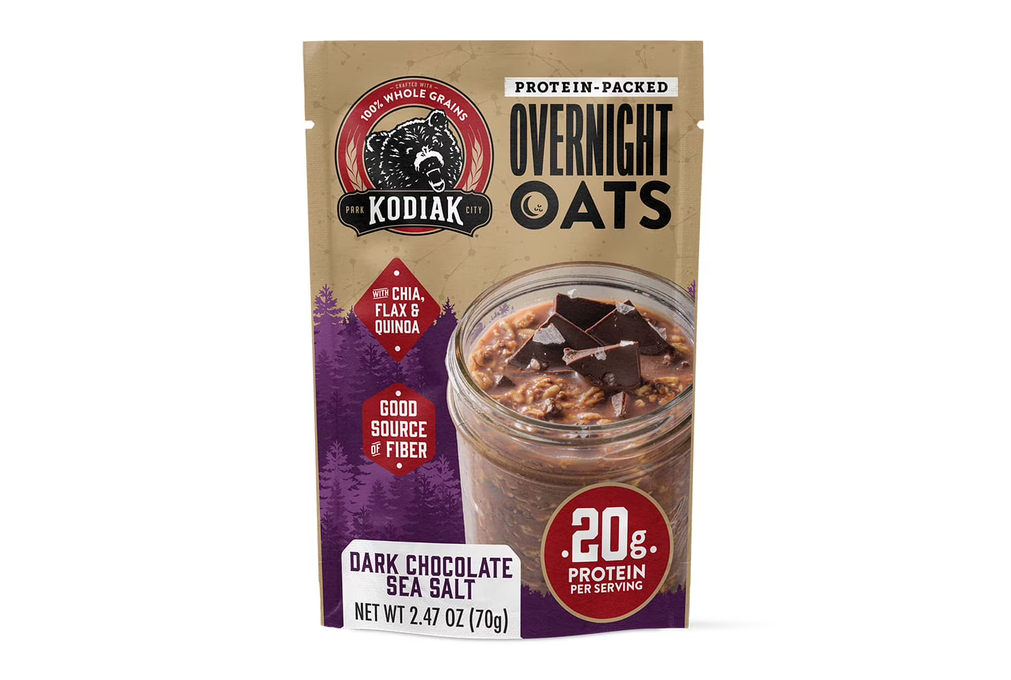 Kodiak Protein-Packed Dark Chocolate Sea Salt Overnight Oats, 2.47 oz