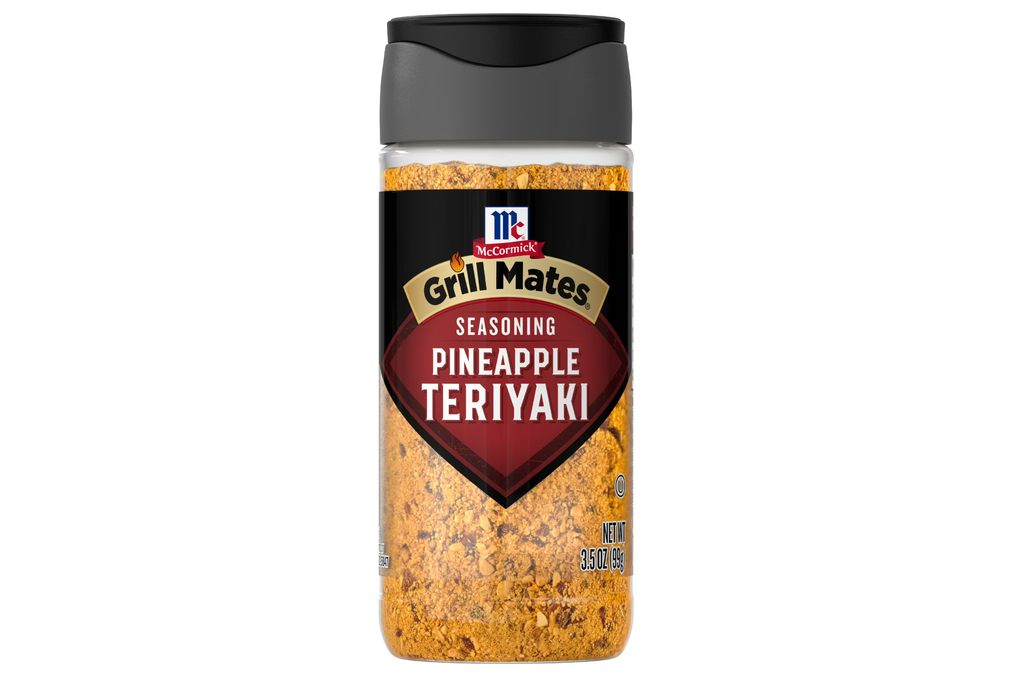 Grill Mates Seasoning, Pineapple Teriyaki, 3.5 oz Bottle