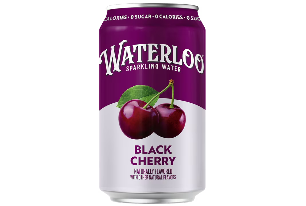 Waterloo Black Cherry Sparkling Water 12fl oz Can
