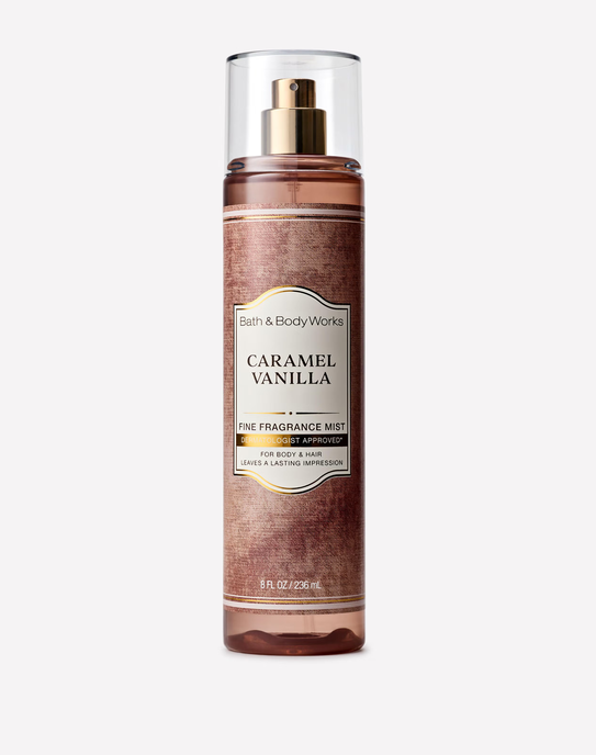 Caramel Vanilla Fine Fragrance Mist