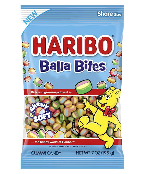 HARIBO Balla Bites Candy - 7oz