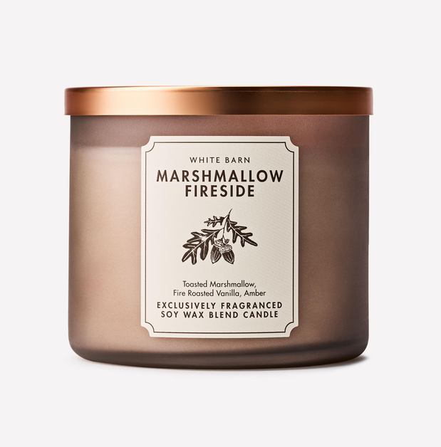 Marshmallow Fireside 3-Wick Candle