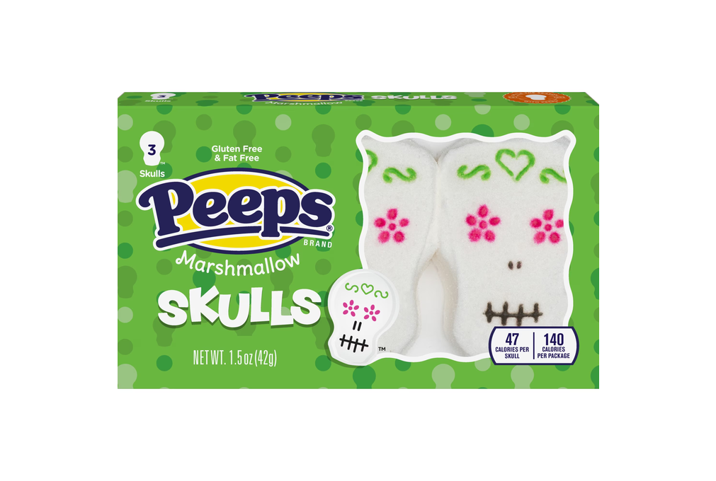 PEEPS® Marshmallow Skulls - 1.5oz (3ct)