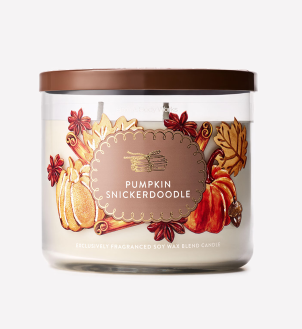 Pumpkin Snickerdoodle 3-Wick Candle