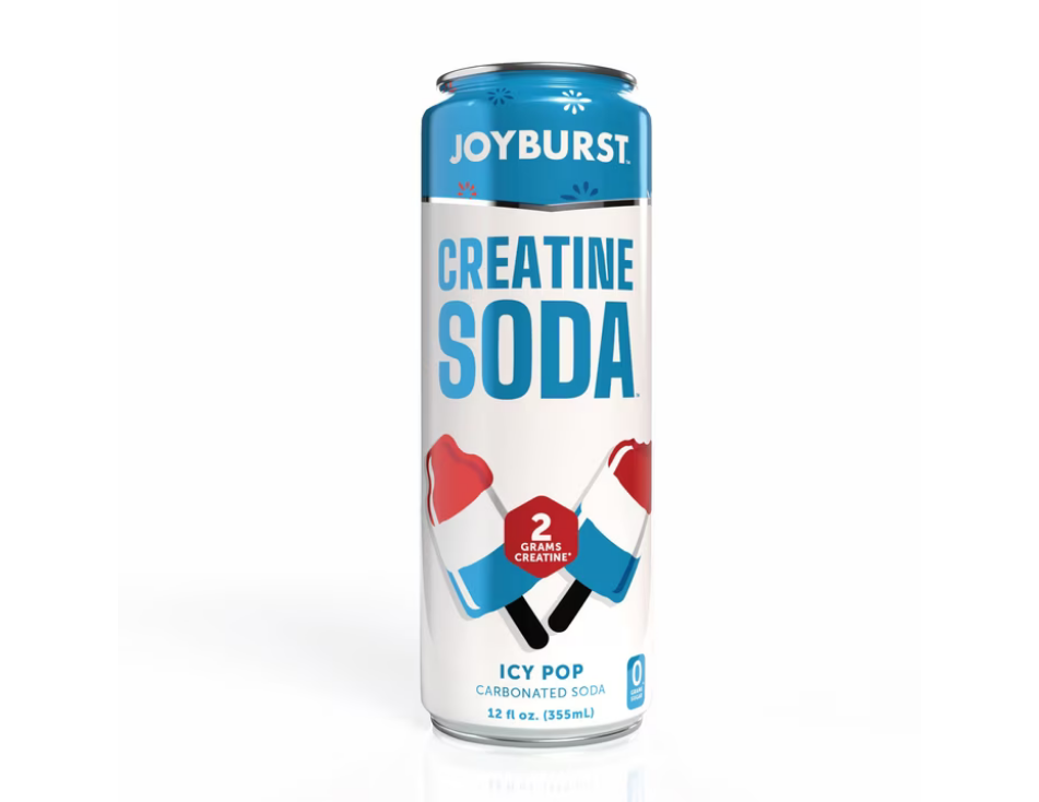 Joyburst Creatine Soda Icy Pop 12fl oz Can