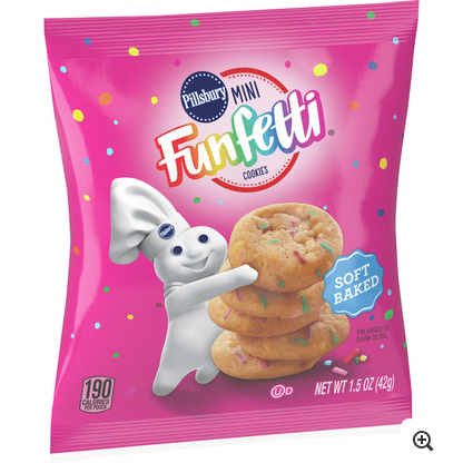 Pillsbury Soft Baked Mini Funfetti Cookies 1.5 oz