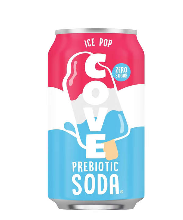 Cove Ice Pop Prebiotic Soda - 12 fl oz: Zero Sugar