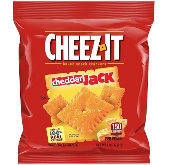 Cheez It Cheddar Jack Crackers 1.02oz