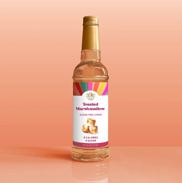 Zerolicious Toasted Marshmallow Sugar Free Syrup 750ml
