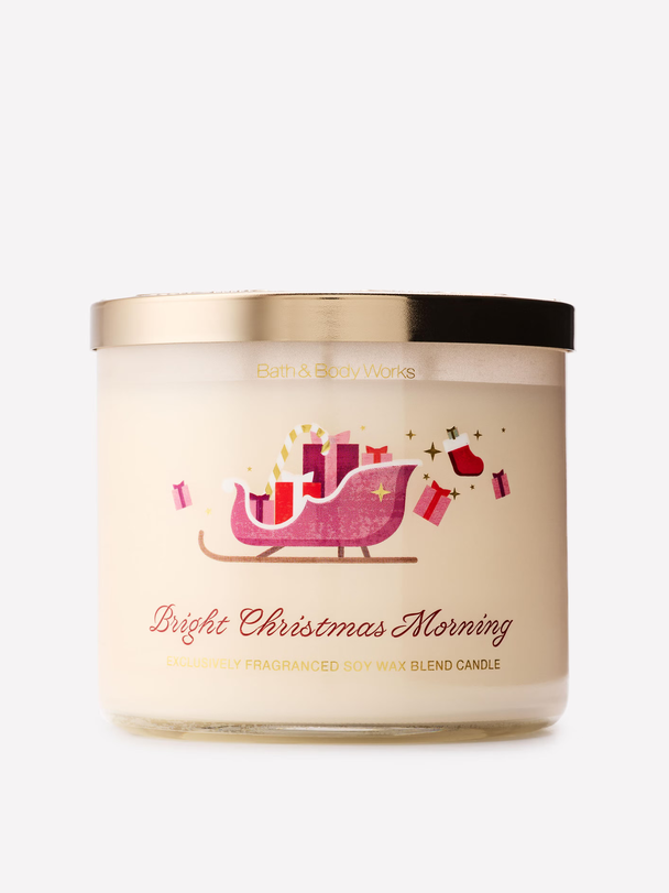Bright Christmas Morning 3-Wick Candle