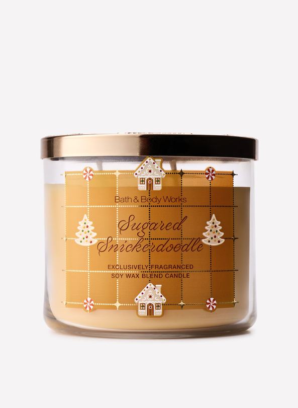 Sugared Snickerdoodle 3-Wick Candle
