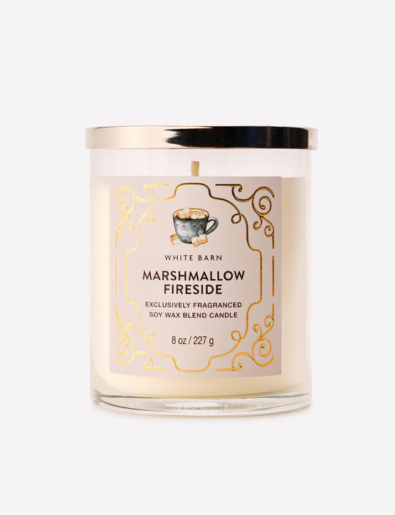 Marshmallow Fireside Single Wick Candle
