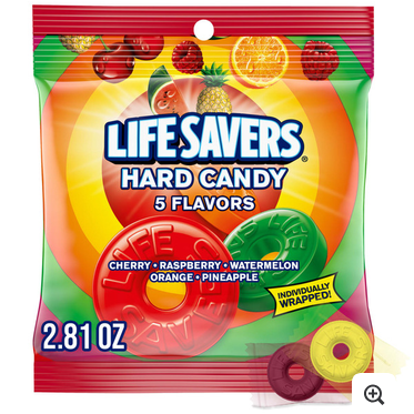 Life Savers Flavors Hard Candy 2.81 oz