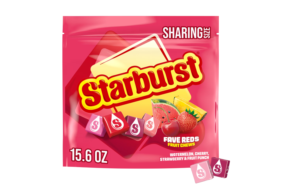 Starburst Favereds Fruit Chews Chewy Candy, Sharing Size - 15.6 oz Bag