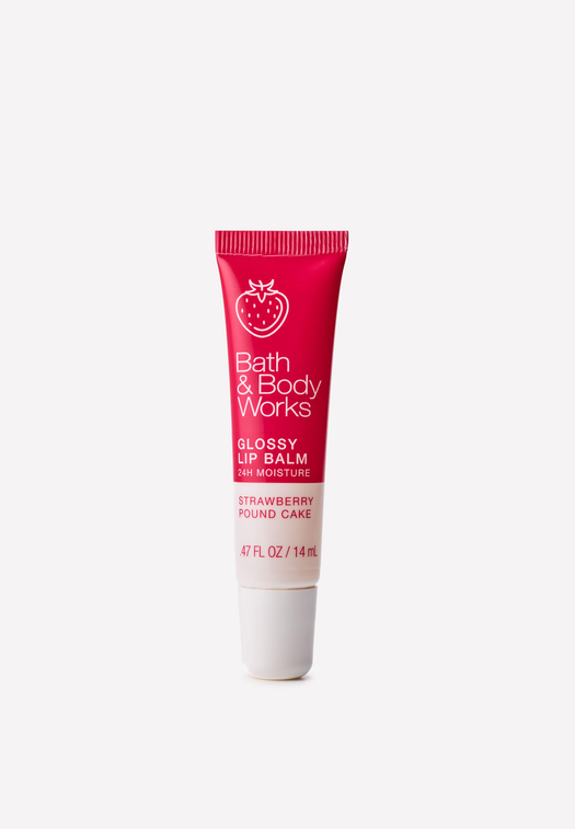 Strawberry Pound Cake Glossy Lip Balm