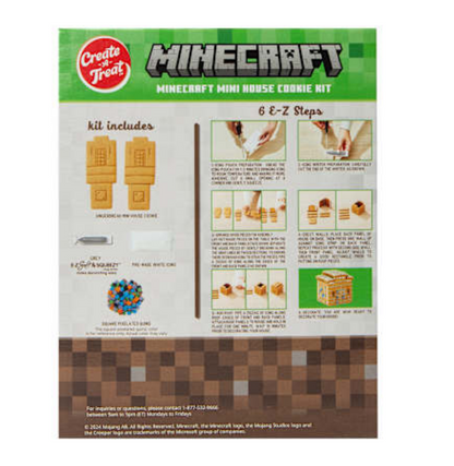 Minecraft Mini House Cookie Kit