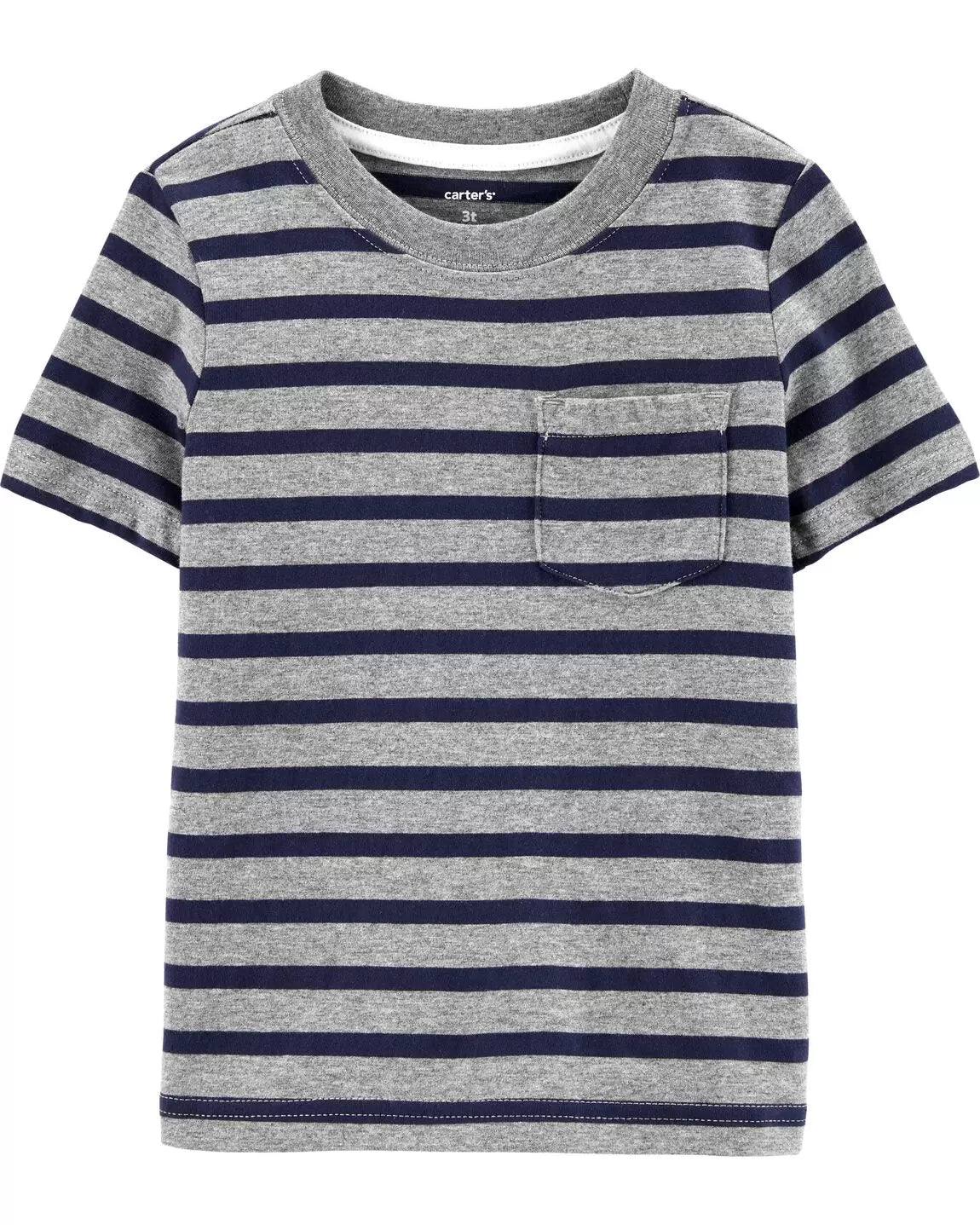Carters Toddler Striped Pocket Tee