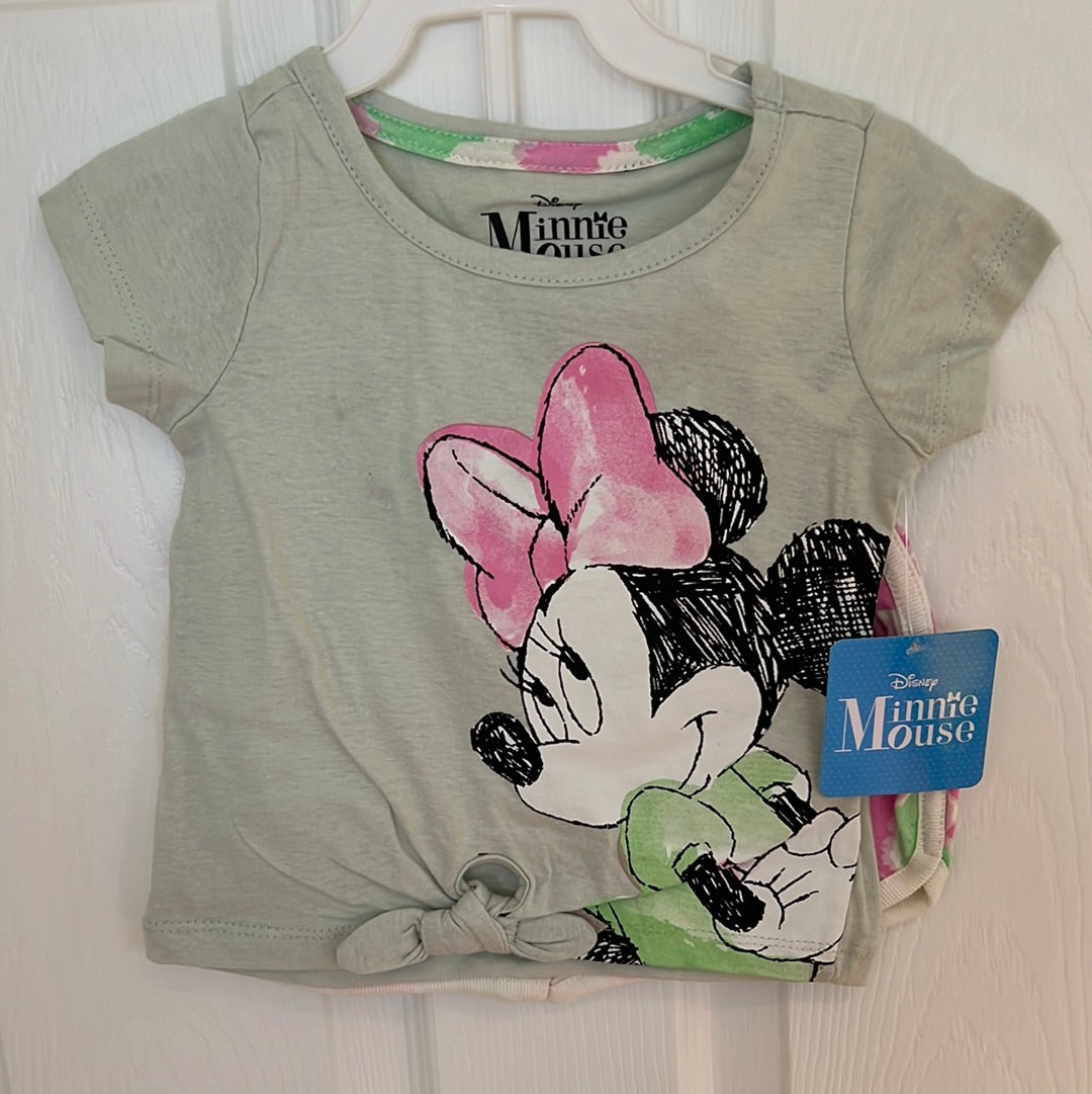 Minnie Mouse T Shirt &amp; Shorts