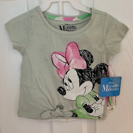 Minnie Mouse T Shirt & Shorts