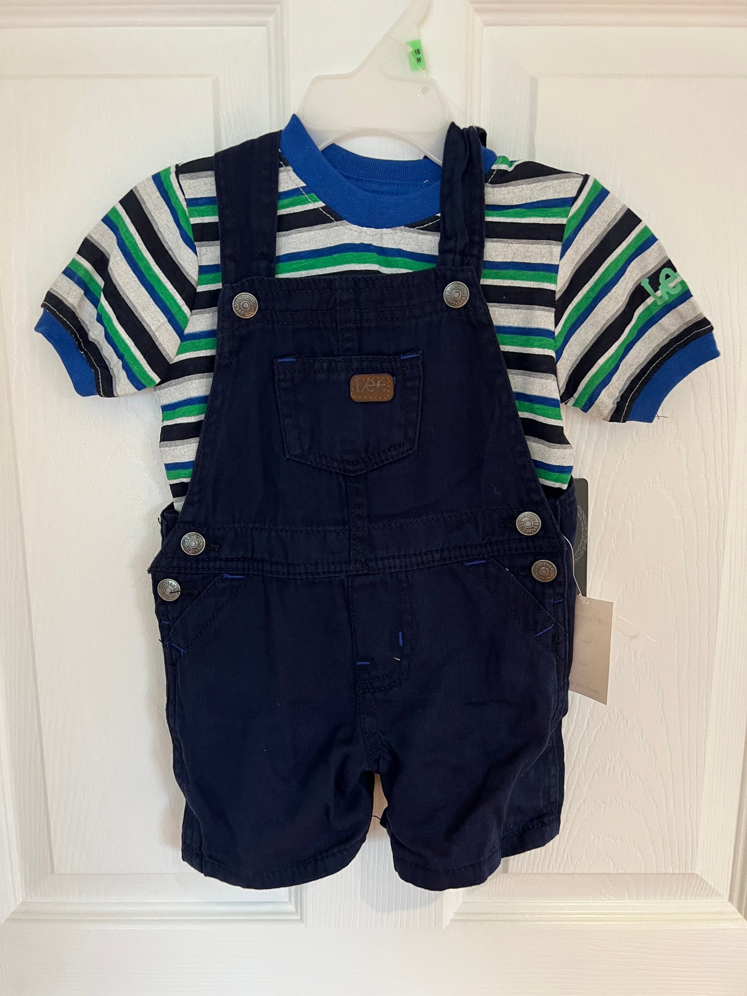 Lee Overalls &amp; T Shirt