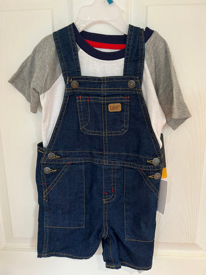 Lee Overalls &amp; T Shirt