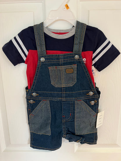 Lee Overalls &amp; T Shirt